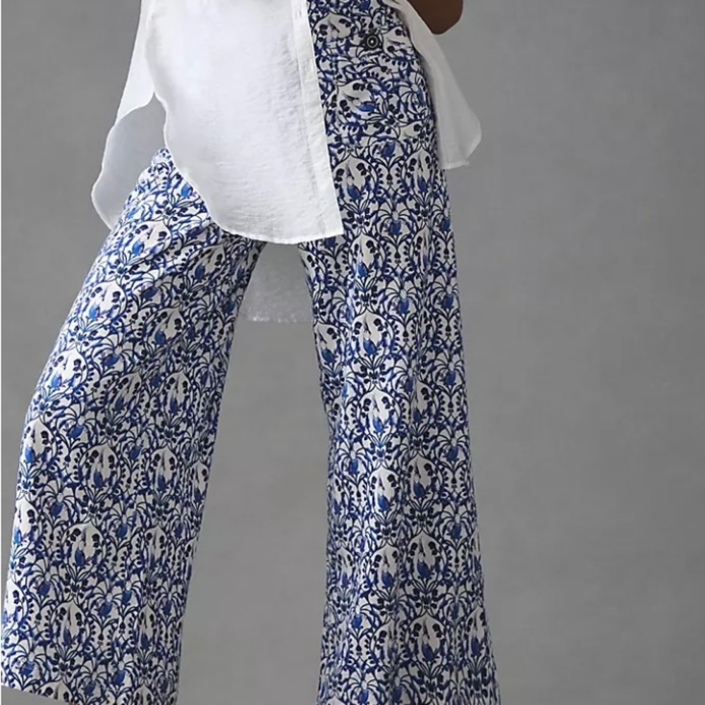 Maeve Printed Palazzo Pants
